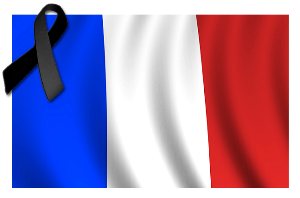 France flag black