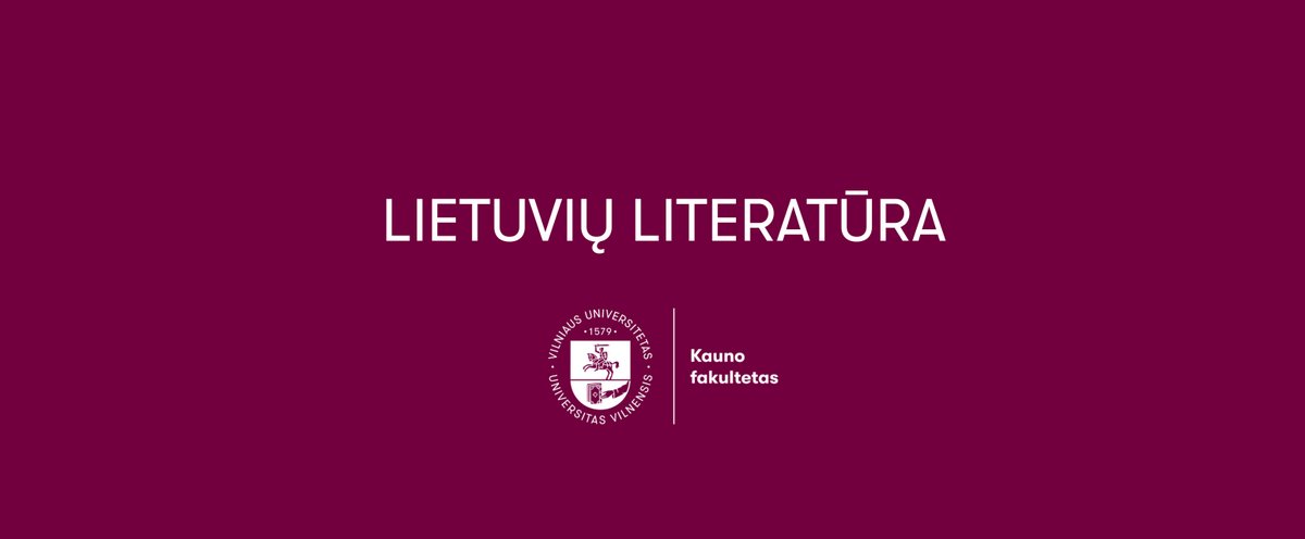MA Lietuviu literatura