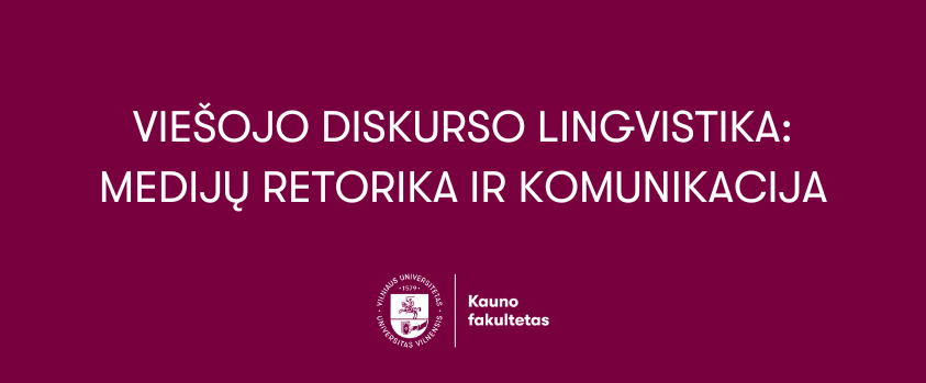 Viešojo diskurso lingvistika medijų retorika ir komunikacija