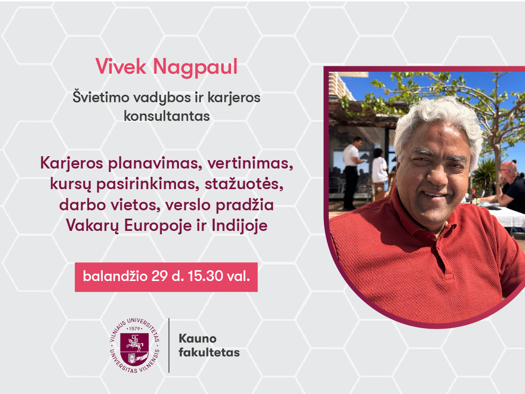Vivek Nagpaul studentams