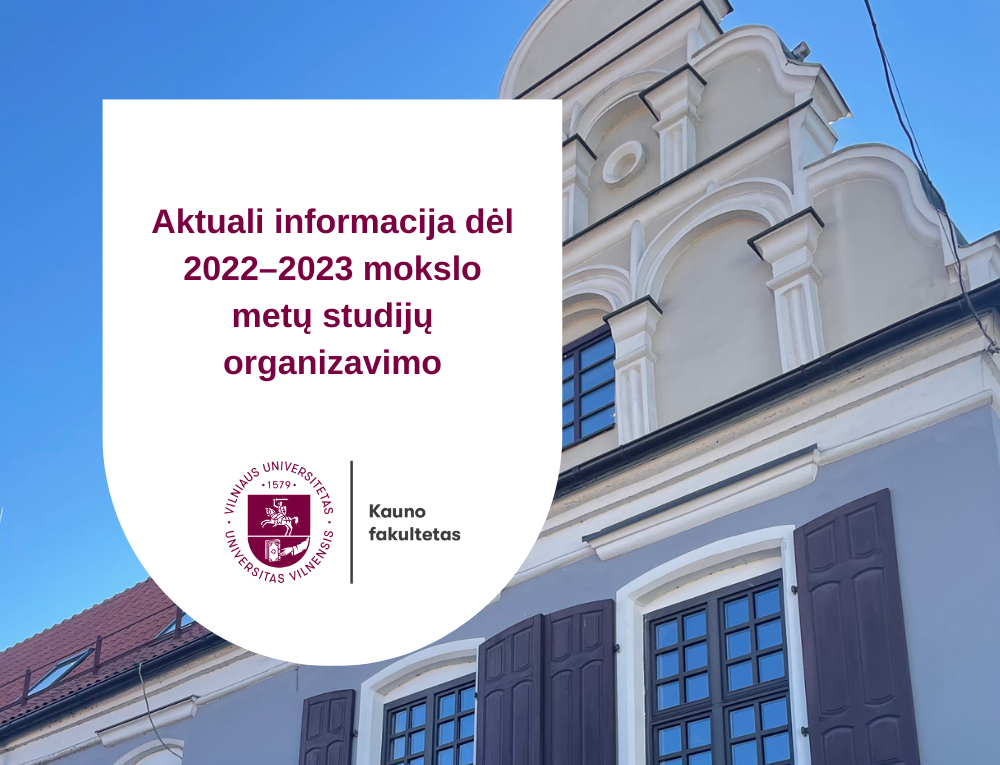 studijų procesas 22 23