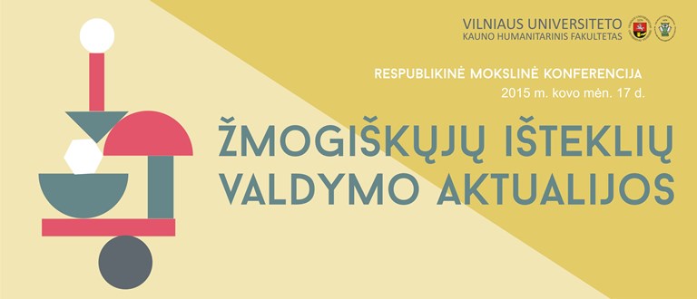 ZMOGISKUJU ISTEKLIU KONFERENCIJA vukhf 2015