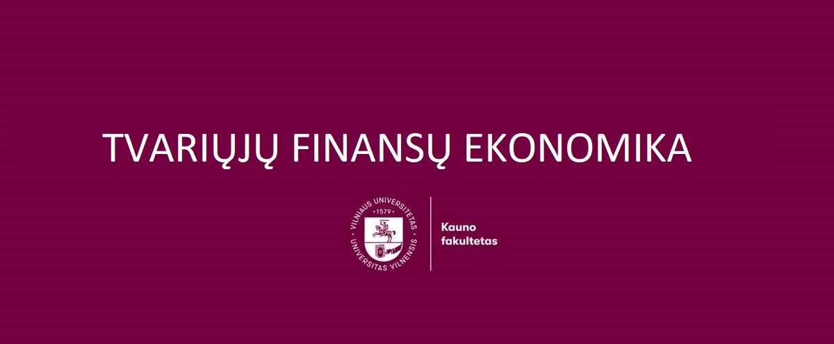 tvariuju finansu ekonomika